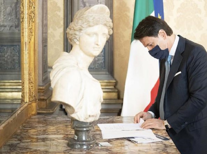 conte firma il decreto semplificazioni