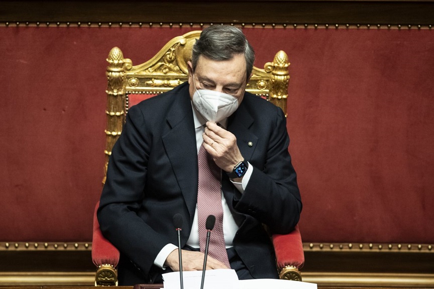 nuova ricostruzione: mario draghi in senato