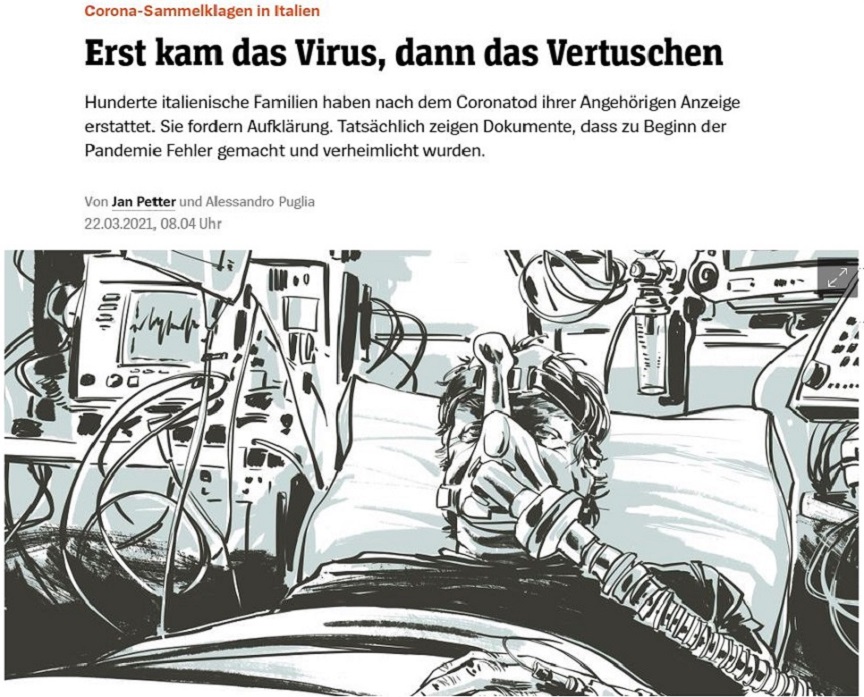 “conte rischia il processo del secolo”: der spiegel