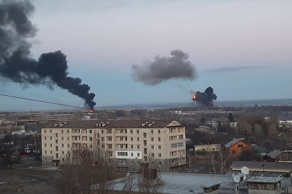 Bombardamenti in Ucraina, De Zerbi