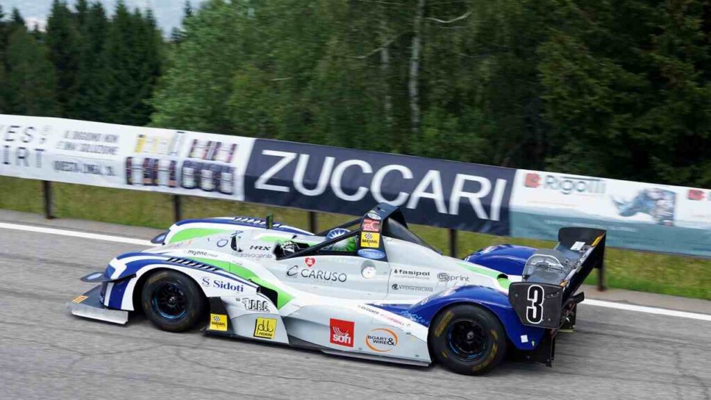 Franco Caruso alla guida della Norma M20FC Zytek,