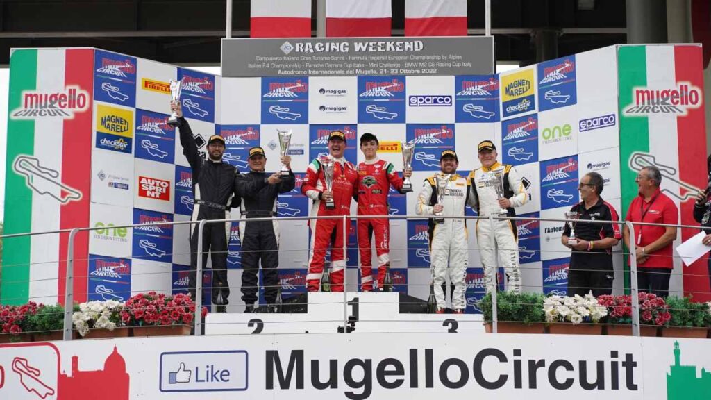 CIGT Mugello sul podio Bestlap