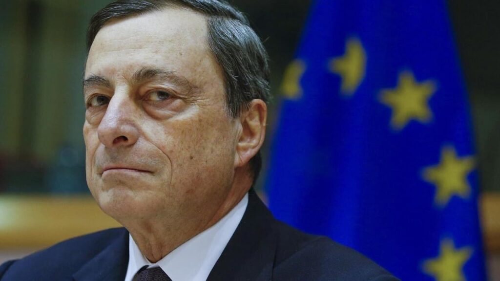 Mario Draghi arrabbiato con l'Europa