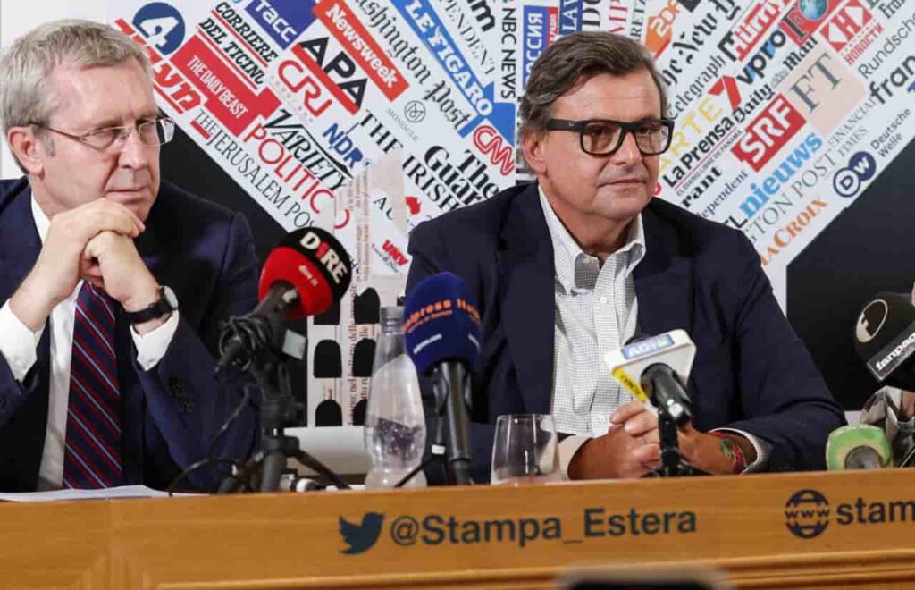 Carlo Calenda e Benedetto Della Vedova