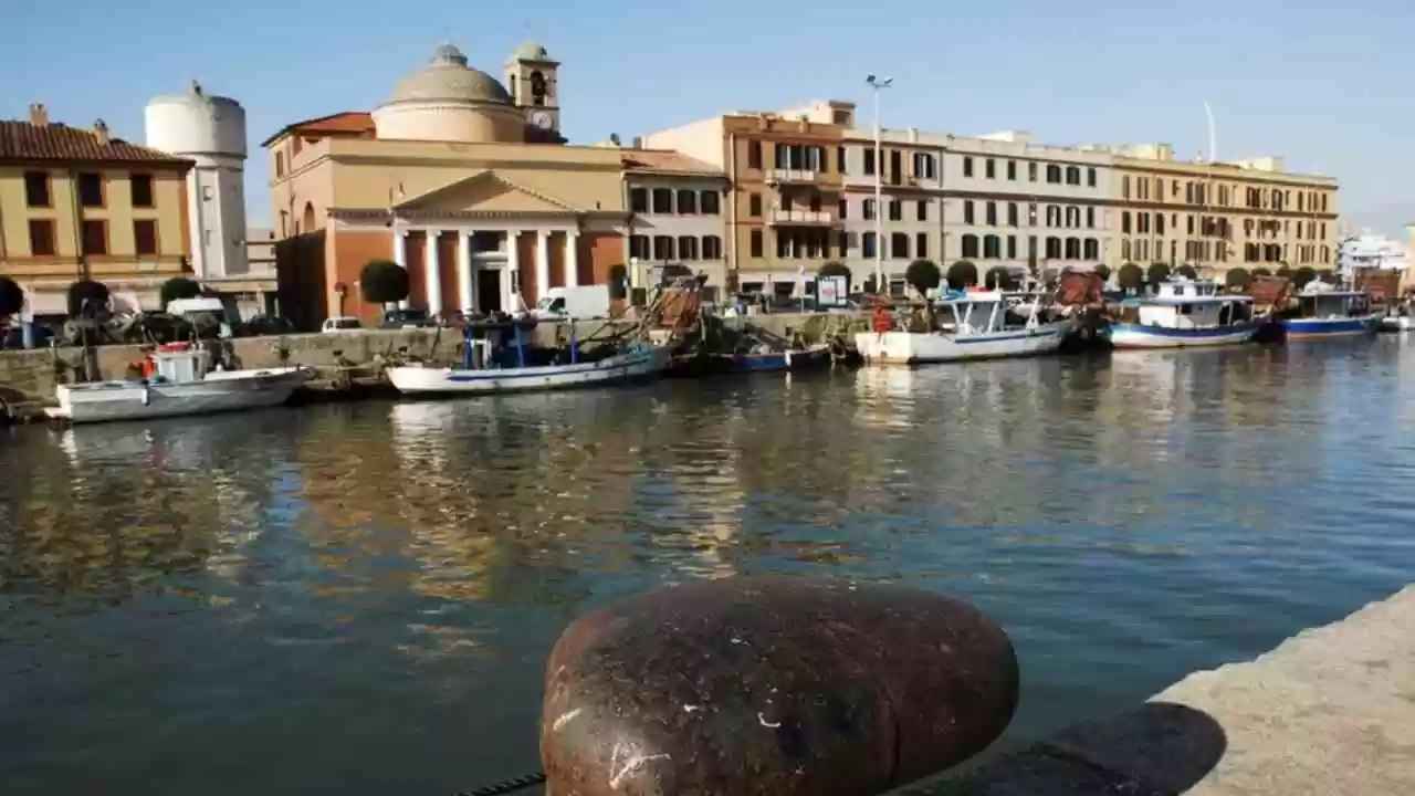 Fiumicino, la darsena