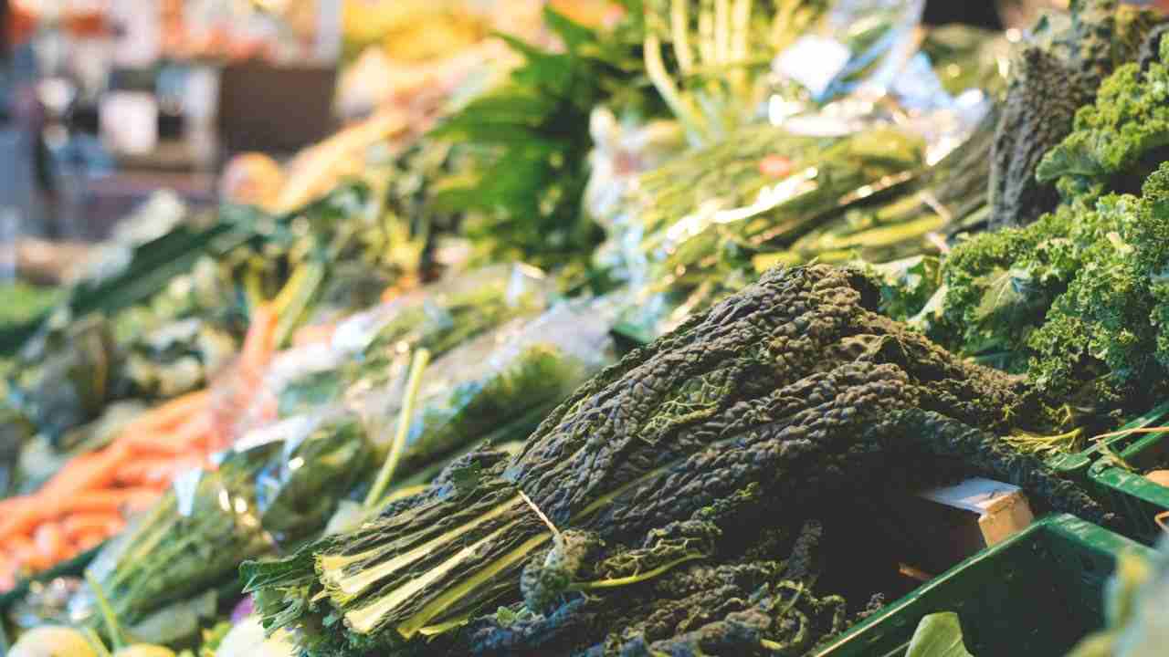 Verdure al supermercato