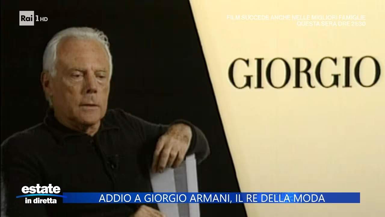 La morte di Giorgio Armani