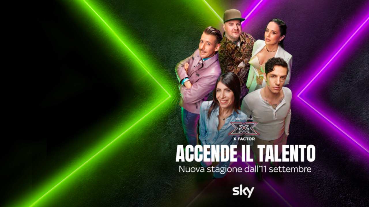 X Factor 2025, i giurati