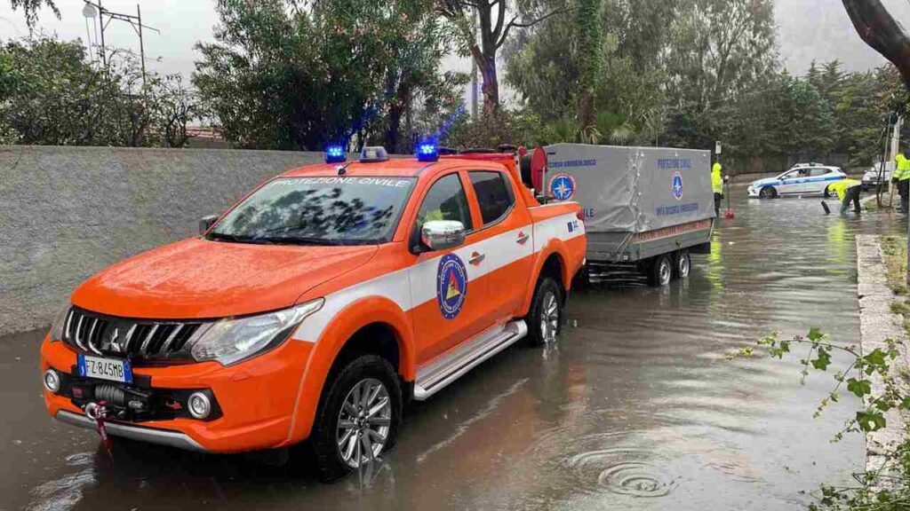 Maltempo, Protezione Civile Sicilia
