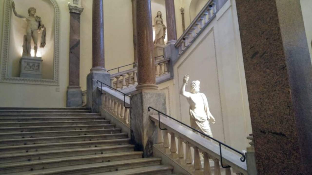 Scalone monumentale, Museo di Roma