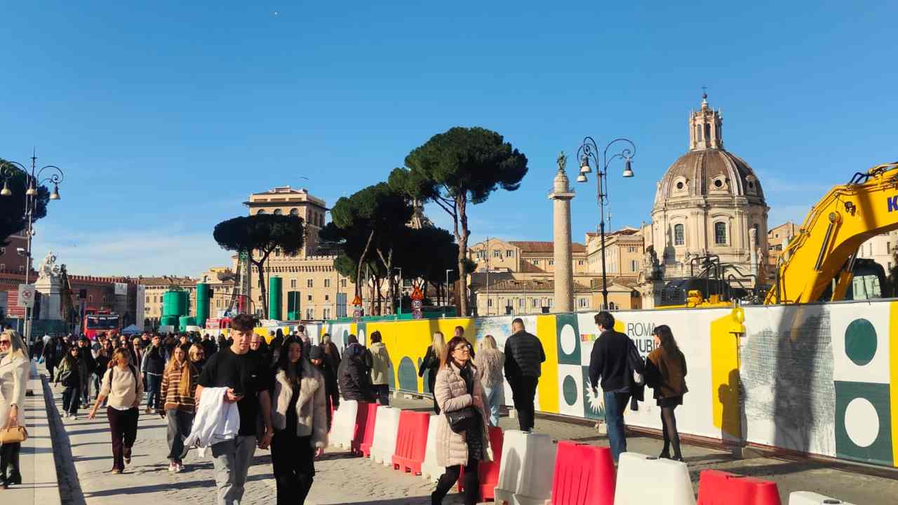 Via dei Fori Imperiali a Roma