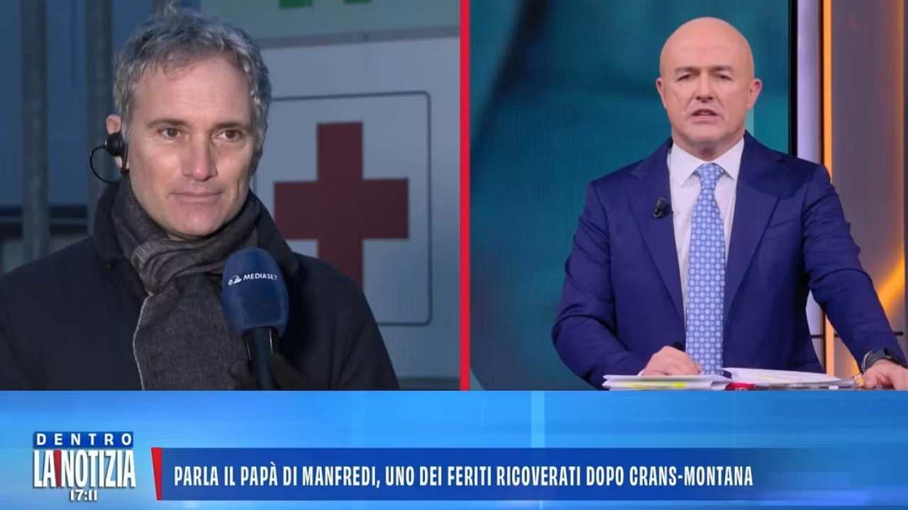 Crans Montana, il papà di Manfredi